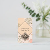 QR-code Verbind met Ons Boho Visitekaartje (Staand voorkant)