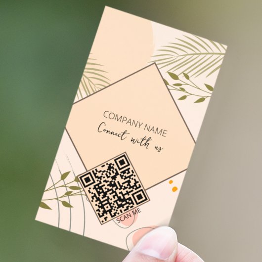 QR-code Verbind met Ons Boho Visitekaartje