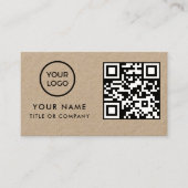 QR-code Visitekaartje (Voorkant)