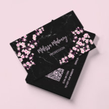 QR-code | Visitekaartje Cherry Blossom