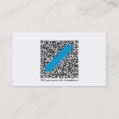 QR Code Visitenkarten Visitekaartje (Achterkant)