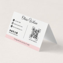 QR Code Visiter mon site Internet Carte de visite 