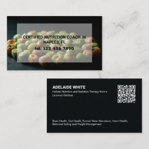QR-code voedingsdeskundige Visitekaartje