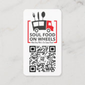  QR-code - Voeg uw Logo en code toe! - Contactkaartje (Voorkant)