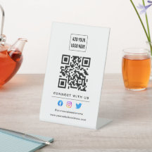 QR-code volgt scannen om verbinding te maken met o
