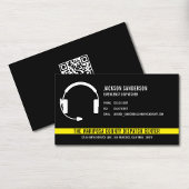 QR-code voor aangepaste Dispatcher Emergency Servi Visitekaartje