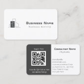 QR-code voor  consultant Visitekaartje (Voorkant / Achterkant)