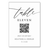 QR-code voor echt huwelijk Kaart (Achterkant)