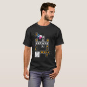 QR-CODE VOOR EIGENDOM VAN TEXAS Realty T-shirt (Voorkant volledig)