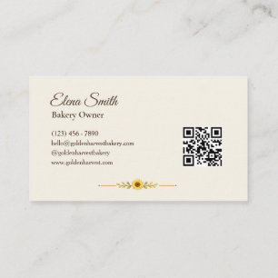 QR-code voor gebakken waren van Golden Harvest Far Visitekaartje