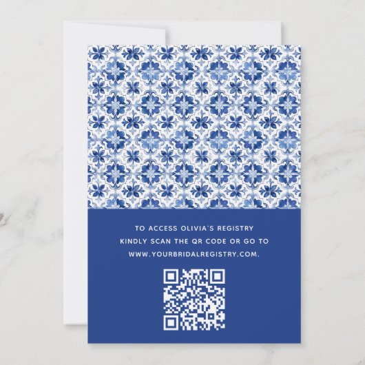 QR-code voor het Amore Spritz-Vrijgezellenfeest Kaart (Achterkant)