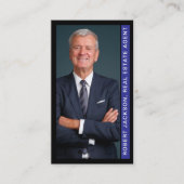 QR-code voor moderne makelaars Visitekaartje (Voorkant)