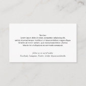 QR-code voor netwerkonroerend goed professionele f Visitekaartje (Achterkant)