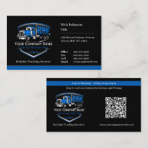 QR-code voor professioneel transportbedrijf