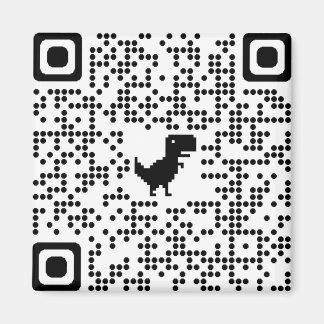 QR-code voor Rickroll Magneet