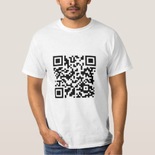 QR-code voor rolletje T-shirt
