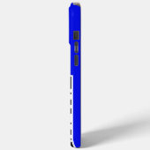 QR-code voor tekstmunten Case-Mate iPhone Case (Achterkant / Links)