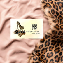 QR-code voor vrouwelijke baas