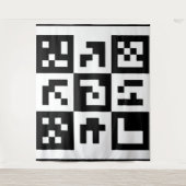 qr-code wandkleed (Voorkant)