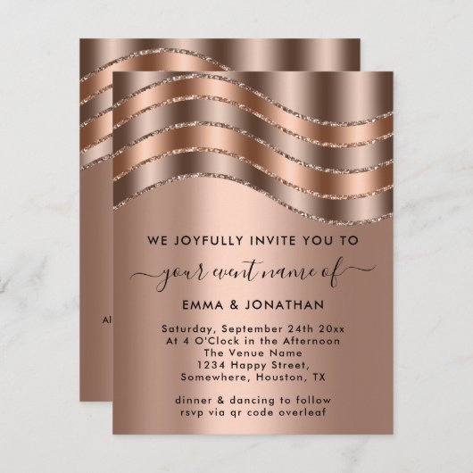 QR Code Weddenschap Vrijgezellenfeest Birthday Roo (Voorkant / Achterkant)