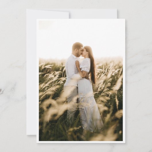 QR Code Weddenschap Website Foto Opslaan Datum Save The Date (Achterkant)