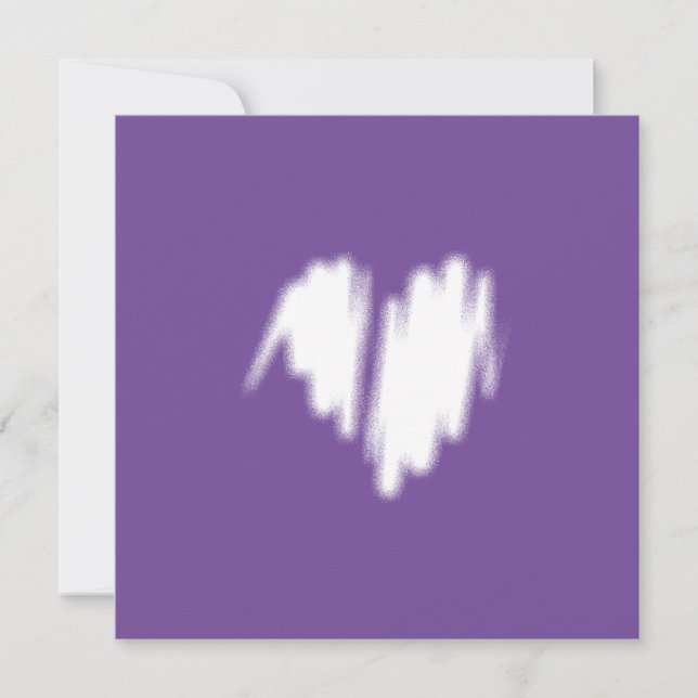 Qr Code White Heart Graffiti Spray (Voorkant)