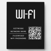 QR Code Wifi Network Name & Password  Fotoplaat (Voorkant)
