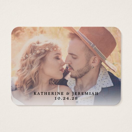 QR Code Wood Lights Site Mariage (Dos)