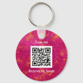 QR Code Zakelijke Logo Professionele Custom Hot Pi Sleutelhanger (Voorkant)
