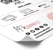 QR-codeaftasten om Betalingsteken te betalen Venmo Poster (Hoek)