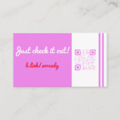 QR-codebrochure - DL-esque-rangschikking Kortingskaartje (Voorkant)