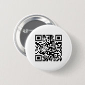 QR-codeknop Ronde Button 5,7 Cm (Voorkant /achterkant)