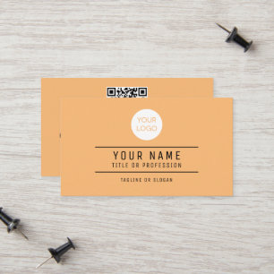 QR-codenaam Professionele Logo Harmony Warmte Contactkaartje