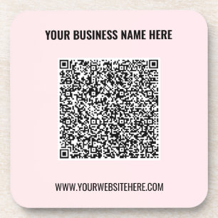 QR-codenaam Website Beverage Coaster Promotie Bier Onderzetter