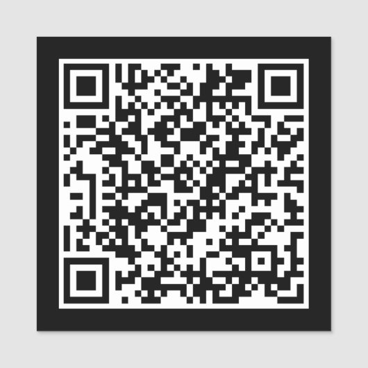 QR-codenummer Naamplaatje (Voorkant)