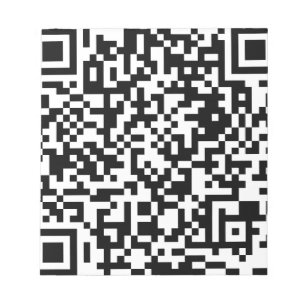 QR-codeontwerp Notitieblok
