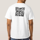 QR-codes! T-shirt (Achterkant)