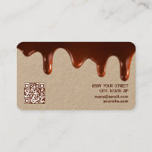 QR Confectioner Chocolatier Visitekaartje (Achterkant)