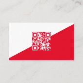 QR CPR Training & EHBO-instructeur Visitekaartje (Achterkant)