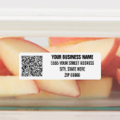 QR de Adresetiketten van de Naam van de Code van d Labels (Aangebracht)