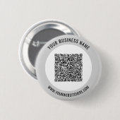 QR de Naam van de Code Website van de Button van h (Voorkant /achterkant)
