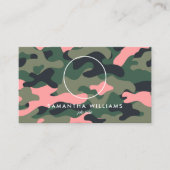 QR Foto Militaire Leger Contactkaartje (Voorkant)