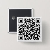 QR gecodeerde Button -  (Voorkant /achterkant)