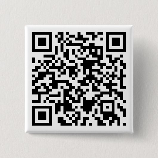 QR gecodeerde Button -  (Voorkant)