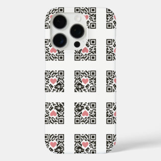 QR Liefdescode iPhone 16 Pro Hoesje