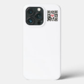 QR-liefdescode Case-Mate iPhone Case (Achterkant)
