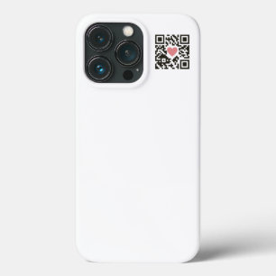 QR-liefdescode iPhone 13 Pro Hoesje