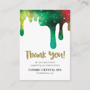 *~* QR LOGO AP8 COSMIC DRIPS. DANK U Review Informatiekaartje