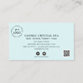 *~* QR LOGO Hartelijk dank Klantenkaartje (Achterkant)