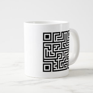 QR Maze Jumbo Beker